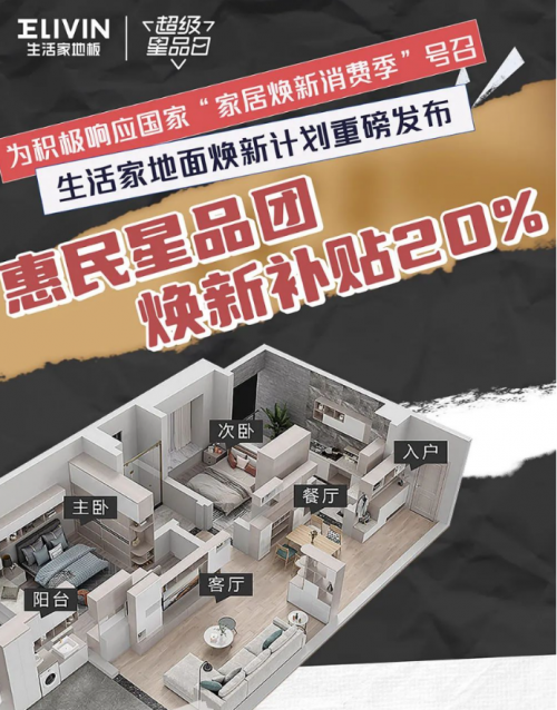 存在家地板焕新补贴20%：雷竞技APP处置用户主旨需求非价值“内卷”(图2)